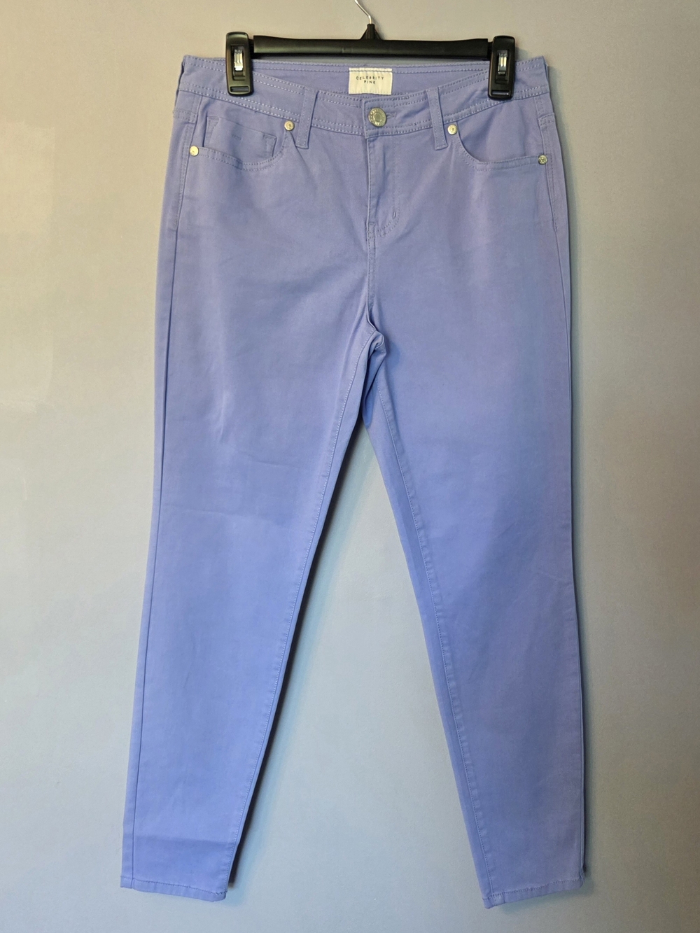 Celebrity Pink The Rider Cropped Skinny Jeans Woman 28 Lavender